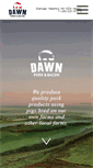 Mobile Screenshot of dawnpork.com